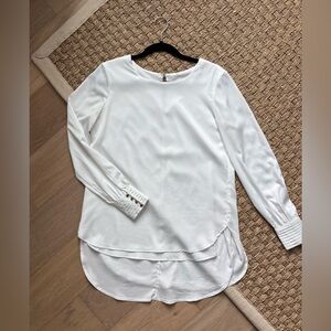 Elegant White Women's Top